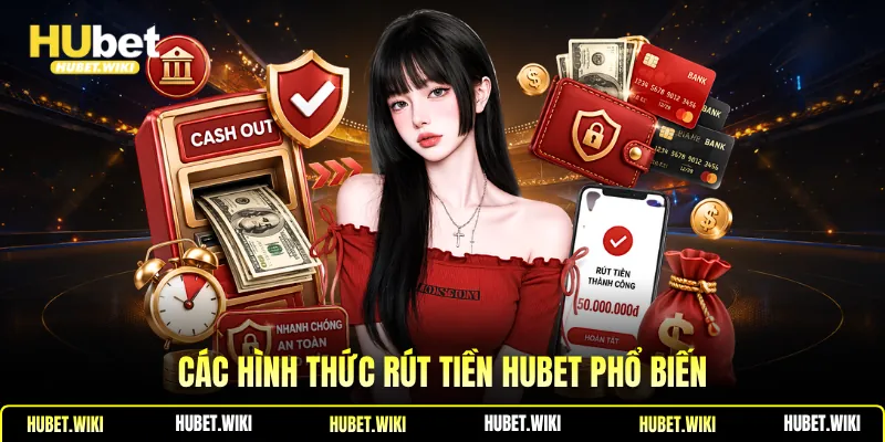 Rút Tiền Hubet - Phương Thức, Hướng Dẫn, Lưu Ý Bảo Mật Các hình thức rút tiền Hubet phổ biến