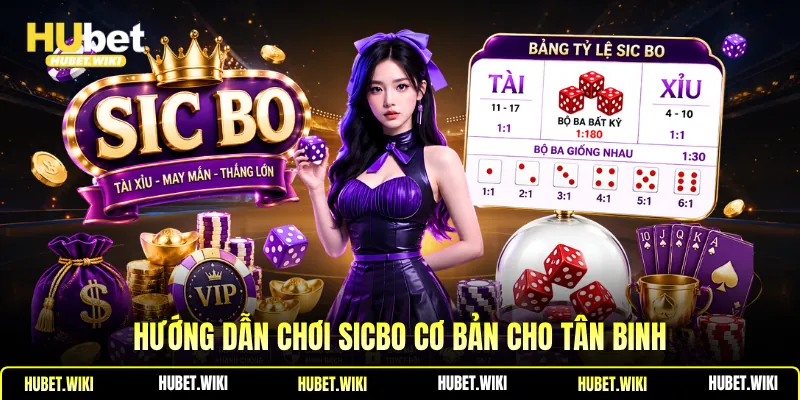 Hướng dẫn chơi sicbo cơ bản cho tân binh