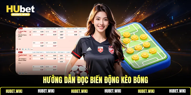 Hướng dẫn đọc biến động kèo bóng
